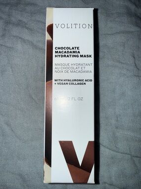 Volition chocolate macadamia hydrating mask NIB